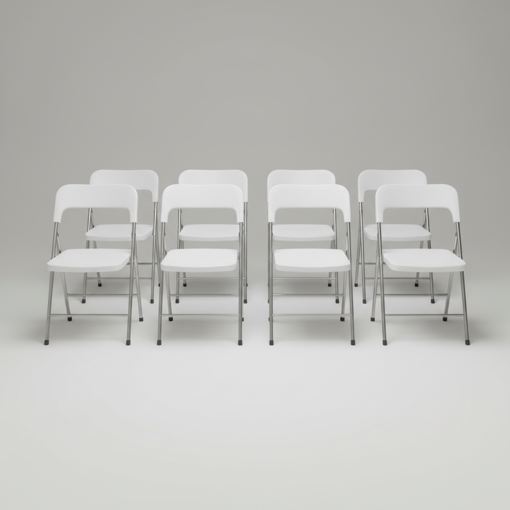 White Folding Chairs