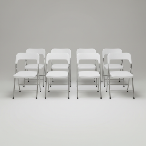 White Folding Chairs